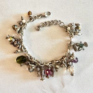 Brighton Multi Charm Bracelet, Rare